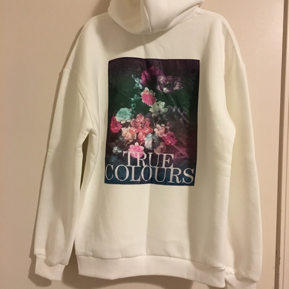UO Floral Graphic Hoodie